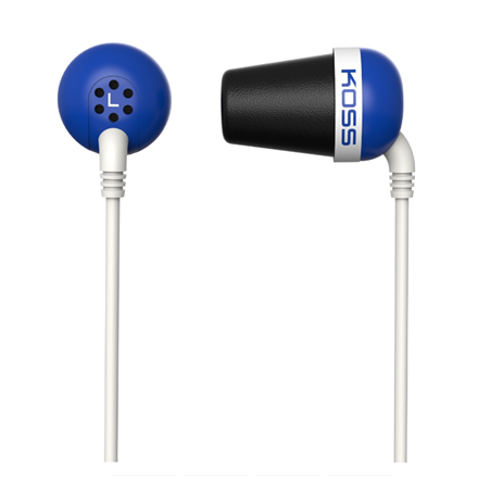 Pilt Koss | Plug | Wired | In-ear | Noise canceling | Blue