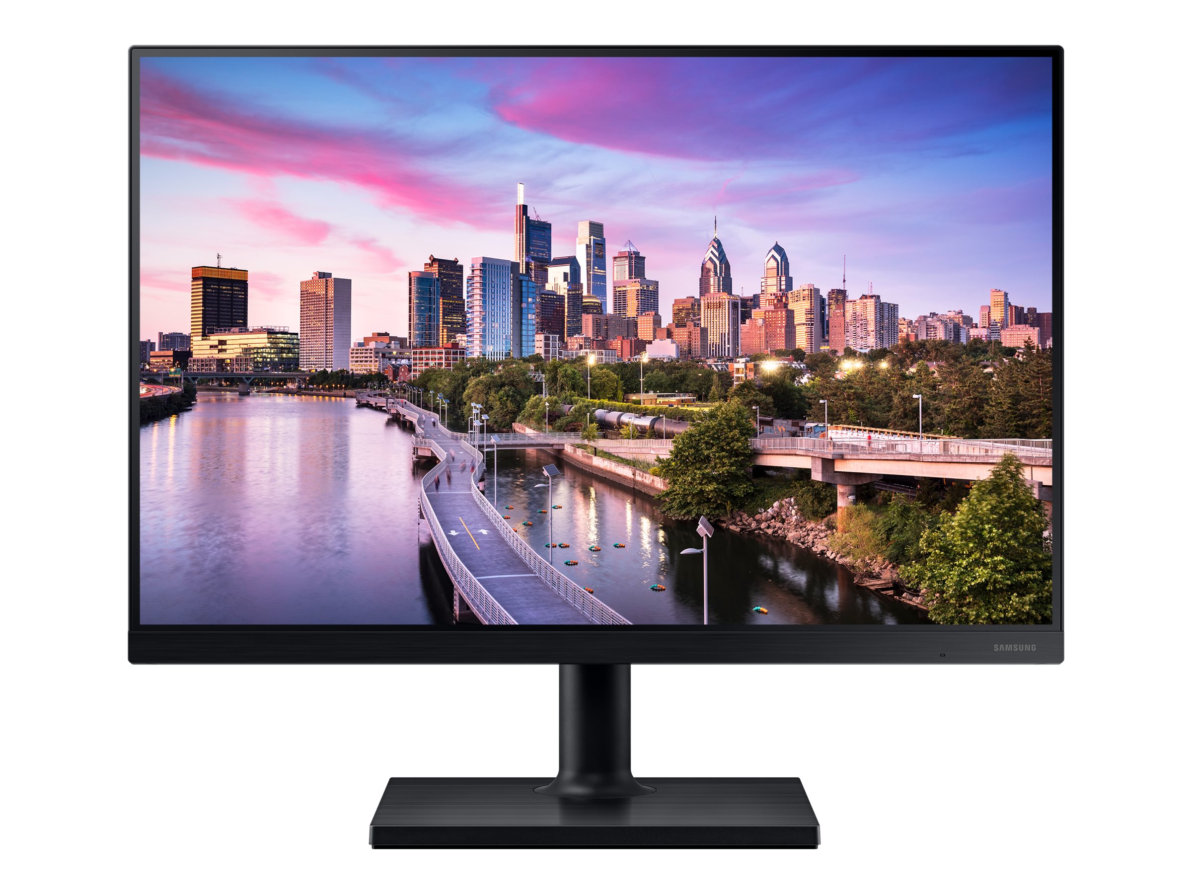 Pilt Samsung | 1920 x 1200 | Flat Monitor | LF24T450GYUXEN | 24 " | IPS | FHD | 16:10 | 75 Hz | 5 ms | 250 cd/m² | HDMI ports quantity 1 | Black | Warranty  month(s)