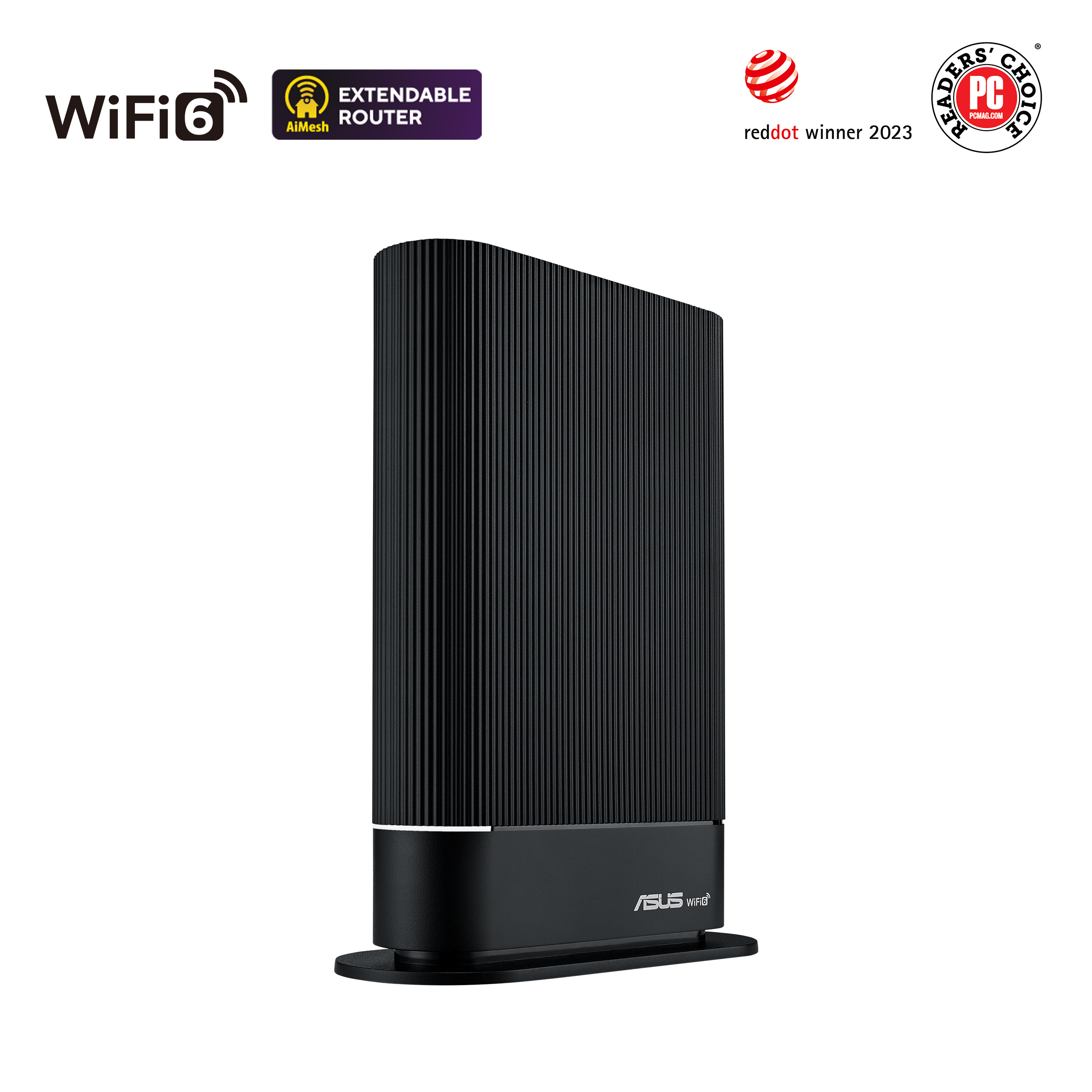 Pilt Wireless Wifi 6 AX4200 Dual Band Gigabit Router | RT-AX59U | 802.11ax | 3603+574 Mbit/s | 10/100/1000 Mbit/s | Ethernet LAN (RJ-45) ports 3 | Mesh Support Yes | MU-MiMO Yes | No mobile broadband | Antenna type Internal