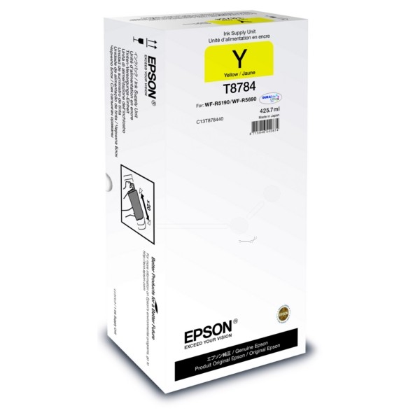 Pilt Epson C13T878440 | Ink Cartridge | Yellow