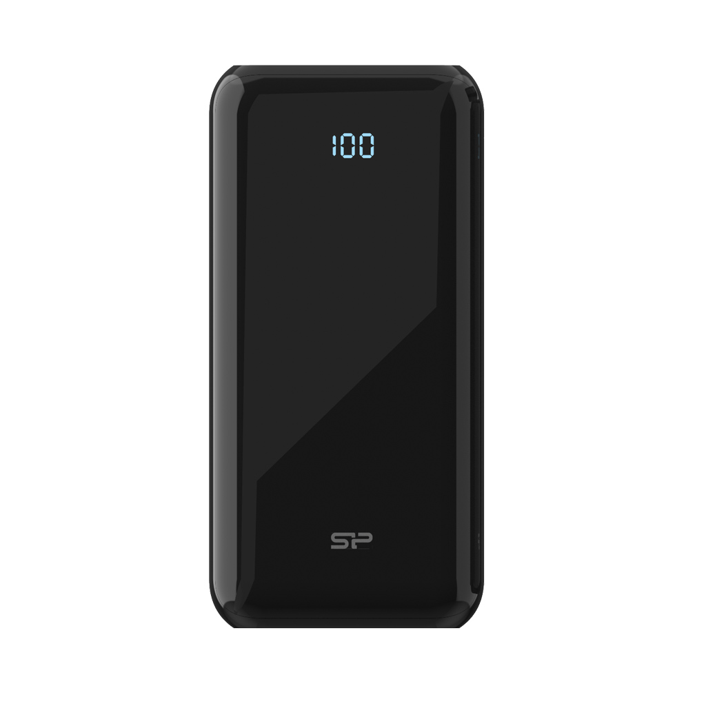 Pilt Silicon Power | Power Bank | QS28 | 20000 mAh | Black