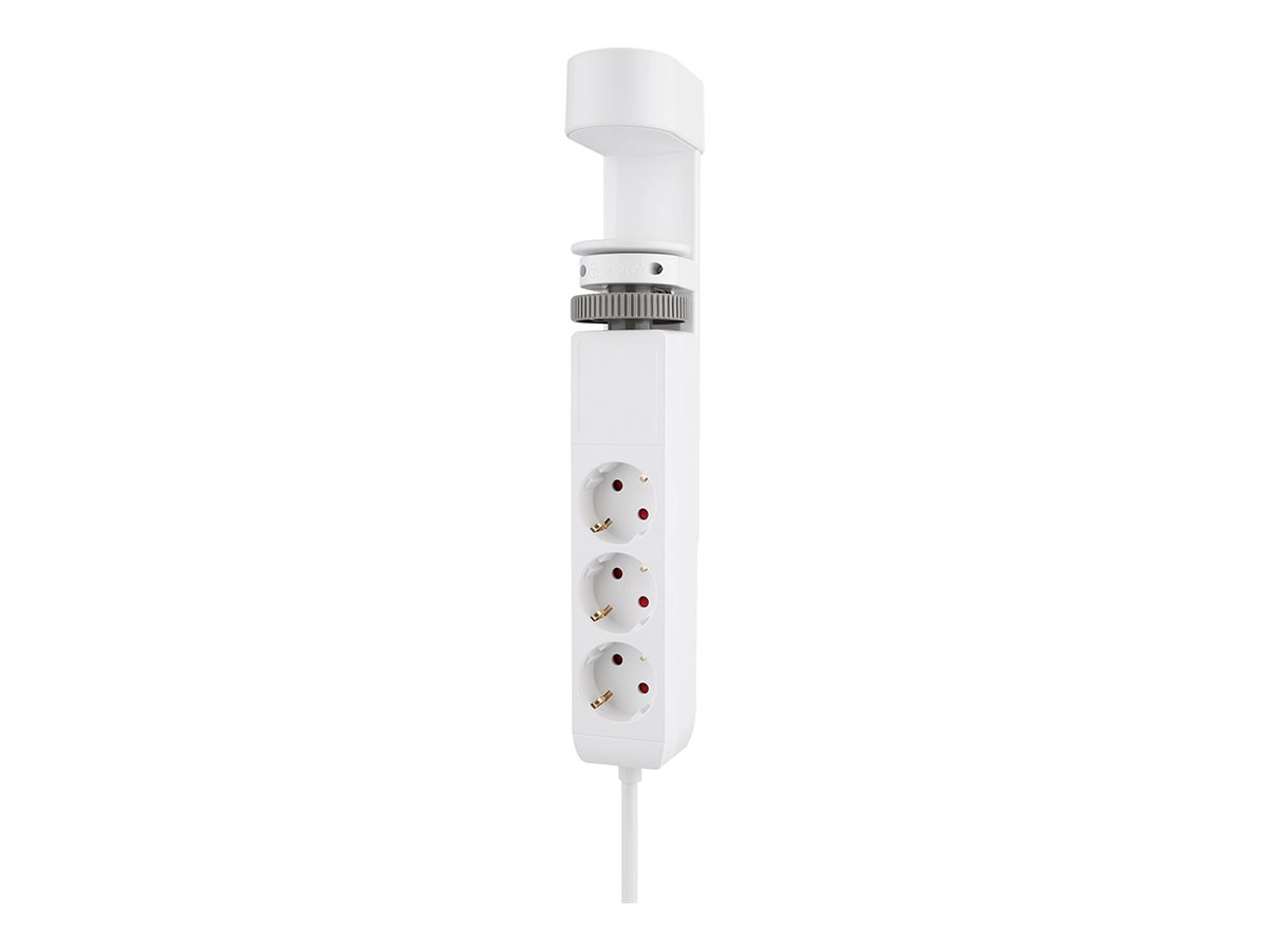 Pilt Neomounts | Desk socket with clamp and USB-C and USB-A ports - Quick charge | DS22-840WH6 | White