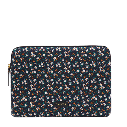 Pilt Casyx | Fits up to size 13 ”/14 " | Casyx for MacBook | SLVS-000013 | Sleeve | Midnight Garden | Waterproof