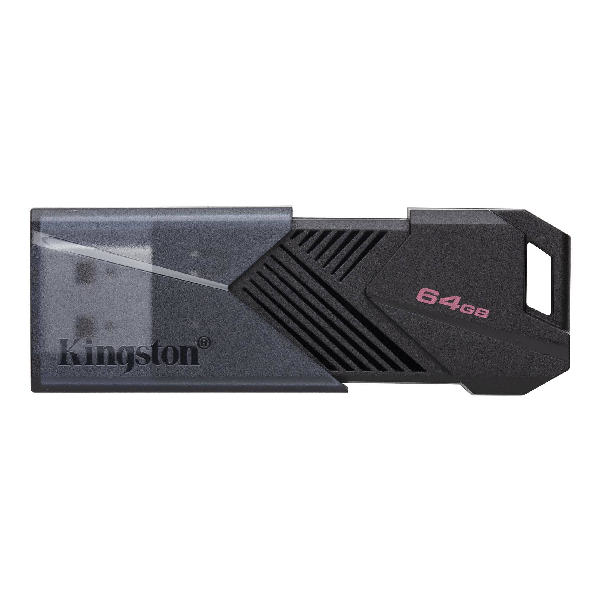 Pilt Kingston | DataTraveler | Exodia Onyx | 64 GB | USB 3.2 | Black