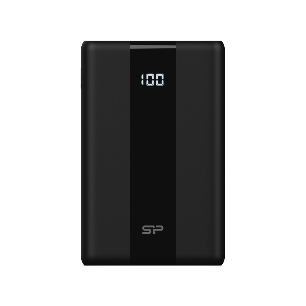 Pilt Silicon Power | QP55 | Power Bank | 10000 mAh | Black