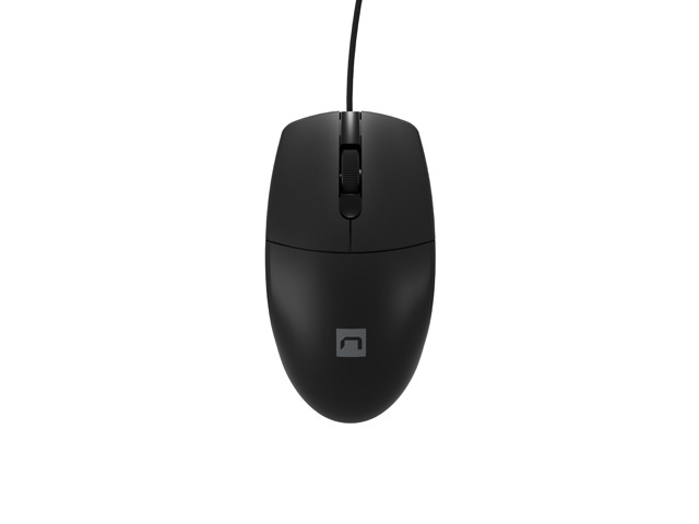 Pilt Natec | Mouse | Ruff Plus | Wired | Black