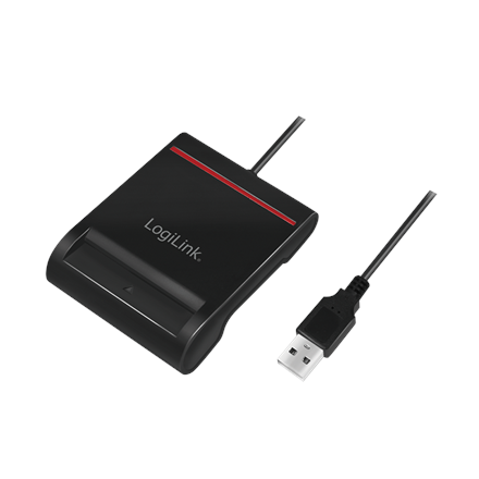 Pilt Logilink | USB 2.0 card reader, for smart ID | CR0047 | Card Reader