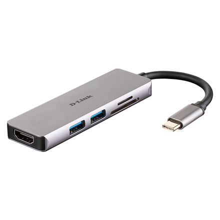Pilt D-Link | 5-in-1 USB-C™ Hub with HDMI and SD/microSD Card Reader | DUB-M530 | USB Type-C