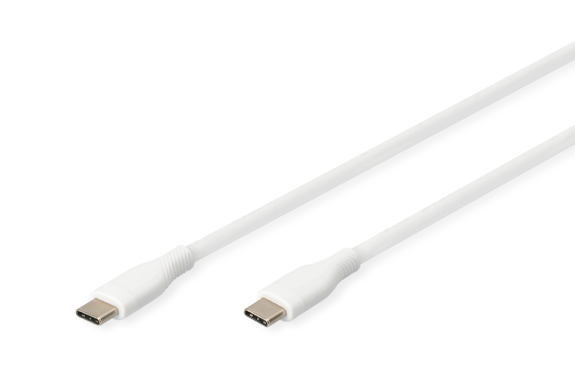 Pilt Digitus Silicone Connection Cable | AK-300341-010-W | USB-C to USB-C