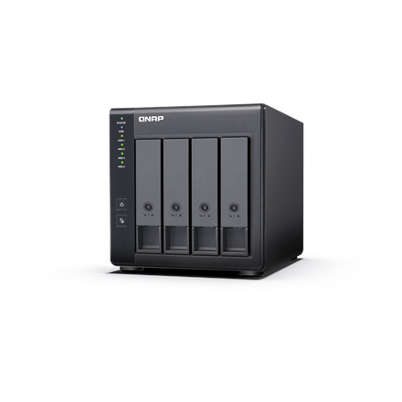 Pilt QNAP | 4-Bay | TR-004 | Up to 4 HDD/SSD Hot-Swap | Micro processor with hardware RAID | Processor frequency  GHz | GB