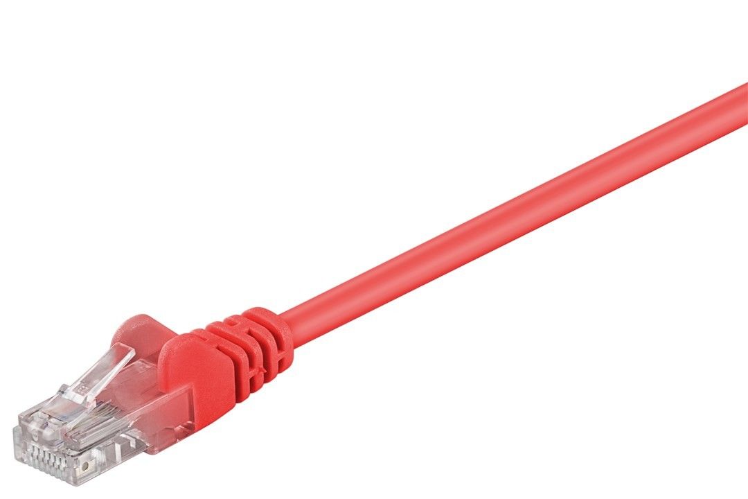 Pilt Goobay | CAT 5e patch cable, U/UTP | 68369 | Red