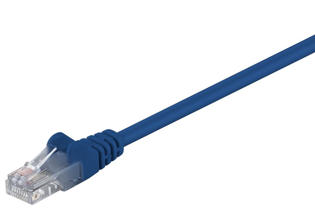 Pilt Goobay | CAT 5e patch cable, U/UTP | 68345 | Blue