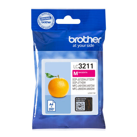 Pilt Brother LC3211M | Inkjet cartridge | Magenta