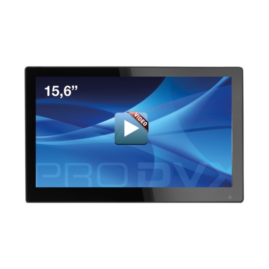 Pilt ProDVX SD-15 15.6" HD LCD Monitor/1920 x 1080/16:9/250 Ca/Vesa/Black | ProDVX | Signage | SD-15 | 15.6 " | 250 cd/m²