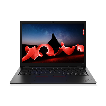 Pilt Lenovo | ThinkPad L13 (Gen 4) | Thunder Black | 13.3 " | IPS | WUXGA | 1920 x 1200 | Anti-glare | Intel Core i5 | i5-1335U | SSD | 16 GB | Soldered LPDDR5-4800 | SSD 256 GB | Intel Iris Xe Graphics | Windows 11 Pro | 802.11ax | Bluetooth version 5.1 | LTE Upgradable | Keyboard language English | Keyboard backlit | Warranty 24 month(s) | Battery warranty 12 month(s)