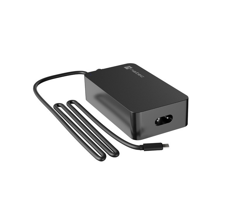 Pilt Natec | USB Charger 65W | Grayling | Black