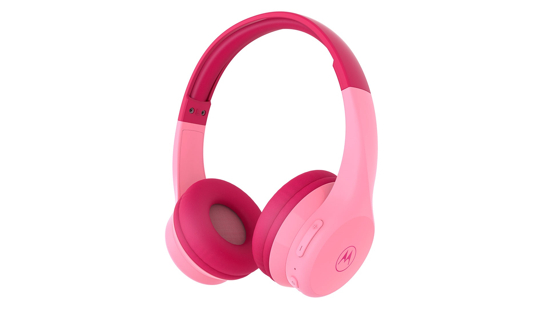 Pilt Motorola | Kids Headphones | Moto JR300 | Over-Ear Built-in microphone | Over-Ear | Bluetooth | Bluetooth | Wireless | Pink