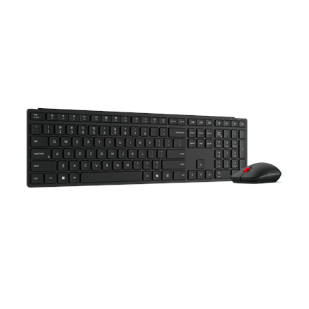 Pilt Lenovo Multi-Mode Pro Combo Keyboard and Mouse 6000-Estonia | Keyboard and Mouse Set | Wireless | Mouse included | Estonian | Bluetooth | Eclipse Black