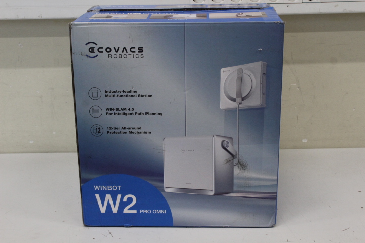 Pilt Ecovacs WINBOT W2 PRO OMNI | Corded | 5500 Pa | White | USED, DIRTY