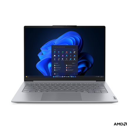 Pilt Lenovo ThinkBook 14 G9 AHP | Arctic Grey | 14 " | IPS | WUXGA | 1920 x 1200 pixels | Anti-glare | AMD Ryzen 5 | 220 | 16 GB | SODIMM DDR5 | Solid-state drive capacity 512 GB | AMD Radeon 740M Graphics | Windows 11 Pro | 802.11be | Bluetooth version 5.4 | Keyboard language Nordic | Keyboard backlit | Warranty 24 month(s) | Battery warranty 12 month(s)