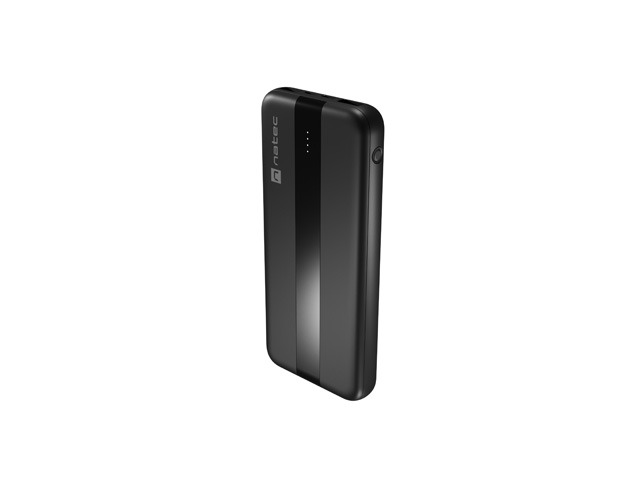 Pilt Natec | Trevi Slim Q | Power Bank | 10000 mAh | 1 x USB-C, 2 x USB A, 1x Micro USB | Black