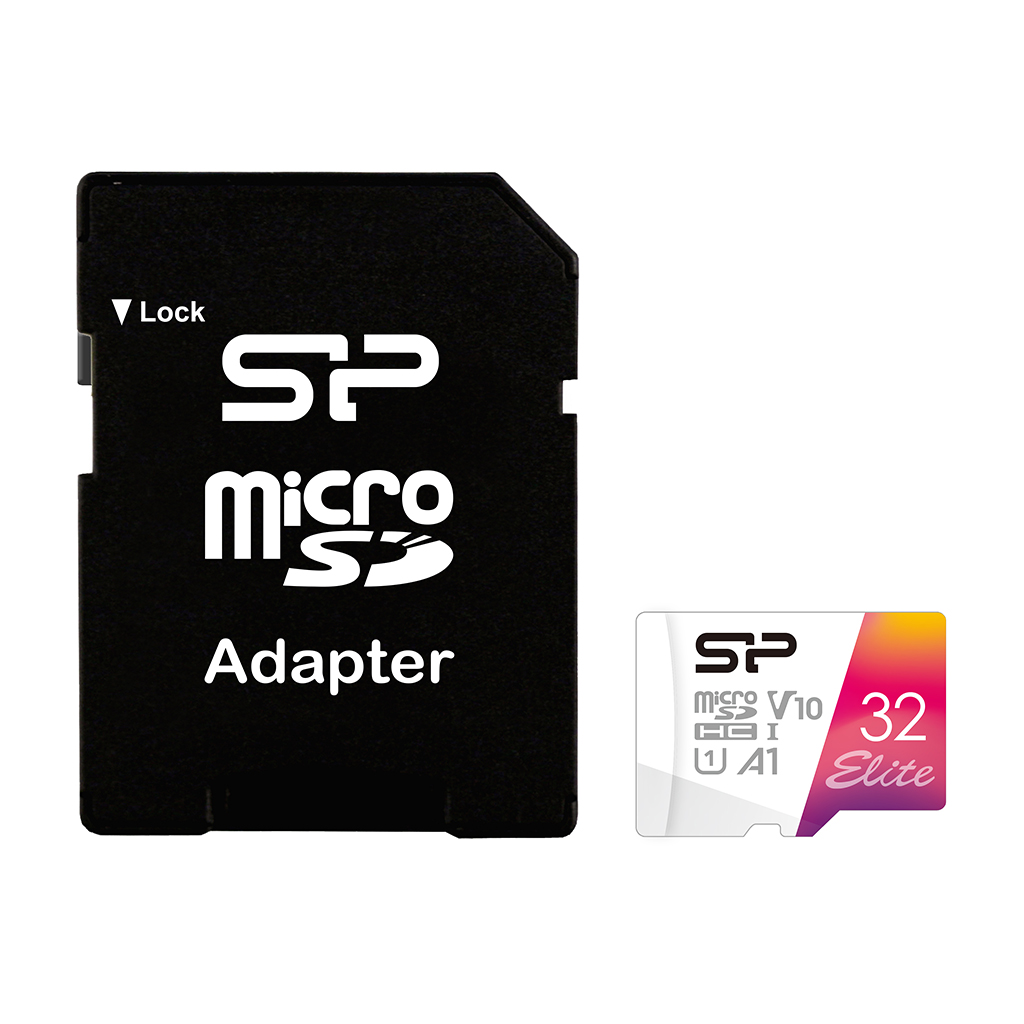 Pilt Silicon Power | microSDHC UHS-I Memory Card | Elite | 32 GB | microSDHC/SDXC | Flash memory class 10