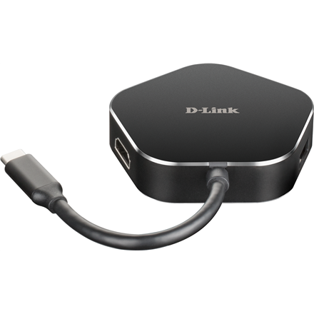 Pilt D-Link | 4-in-1 USB-C Hub with HDMI and Power Delivery | DUB-M420 | USB hub | USB Type-C