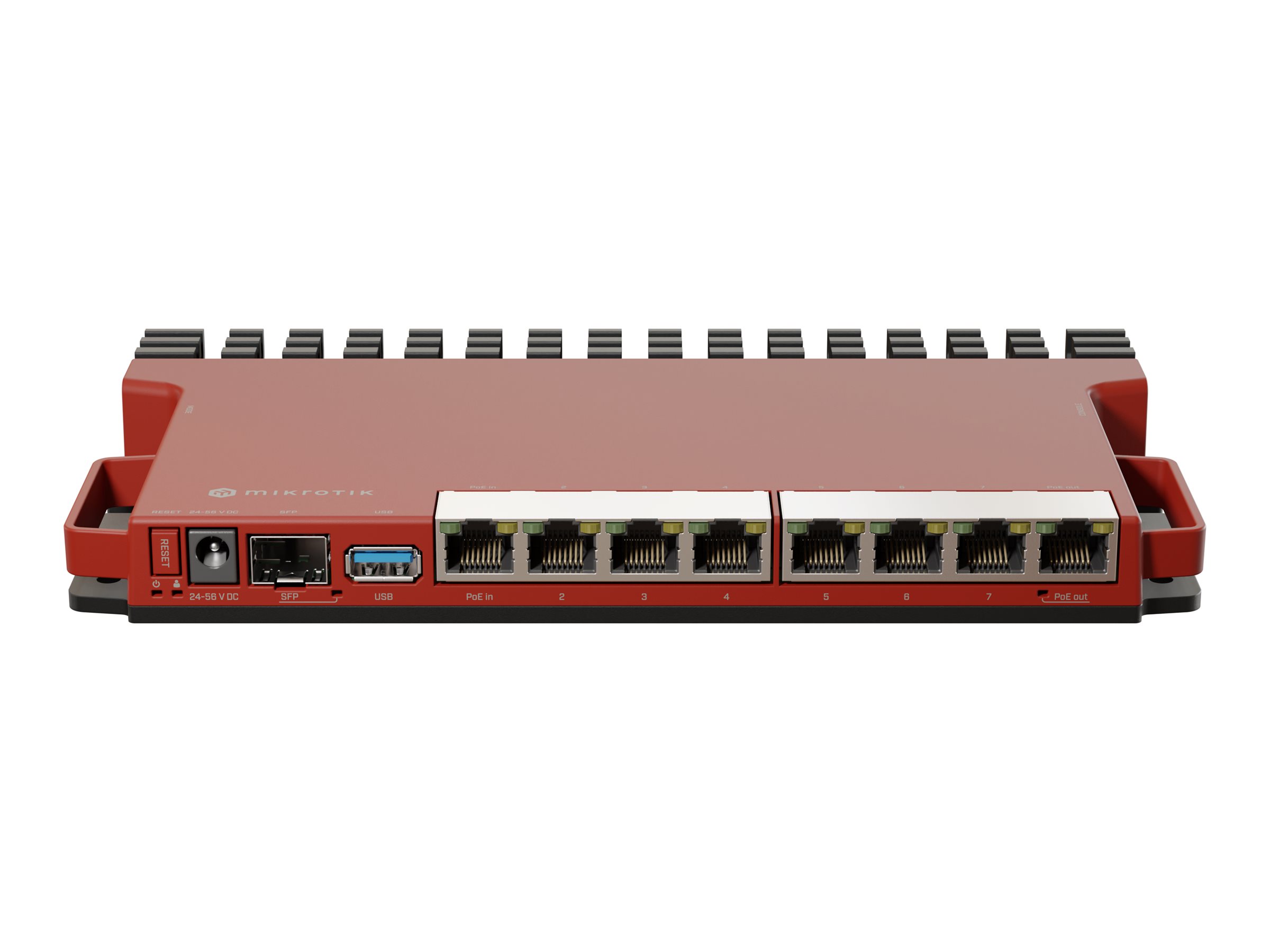 Pilt Router | L009UiGS-RM | No Wi-Fi | 10/100/1000 Mbit/s | Ethernet LAN (RJ-45) ports 8 | Mesh Support No | MU-MiMO No | No mobile broadband | 1x USB 3.0 type A