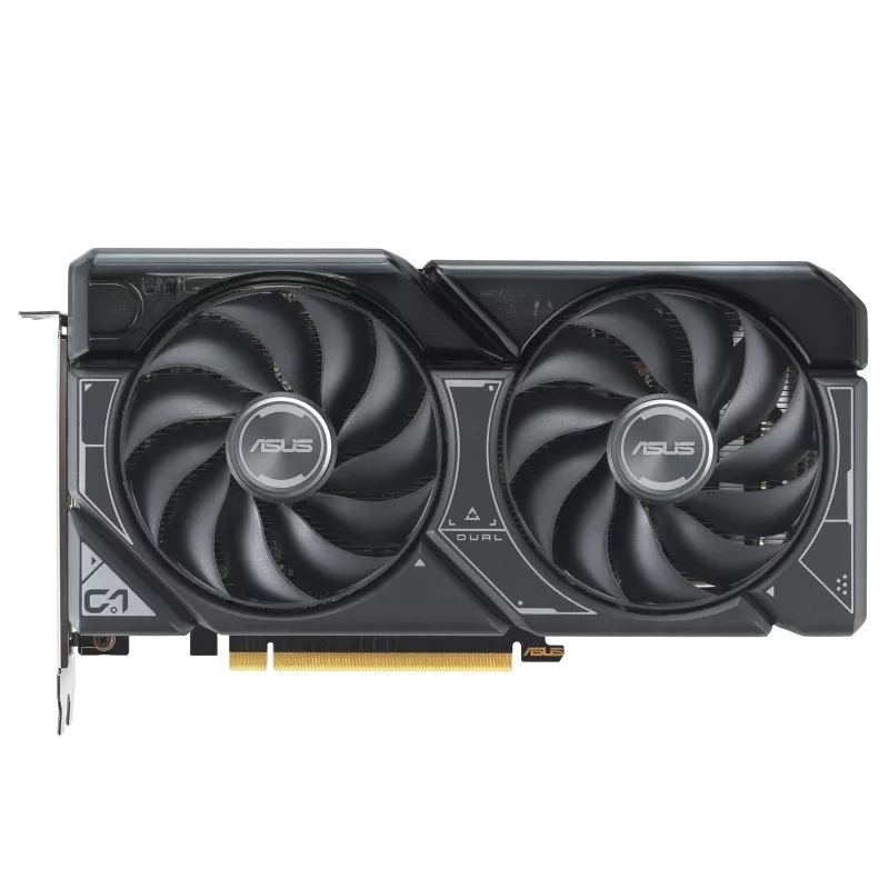 Pilt Asus | DUAL-RTX4060TI-O8G | NVIDIA | 8 GB | GeForce RTX 4060 Ti | GDDR6 | HDMI ports quantity 1 | PCI Express 4.0 | Memory clock speed 18000 MHz