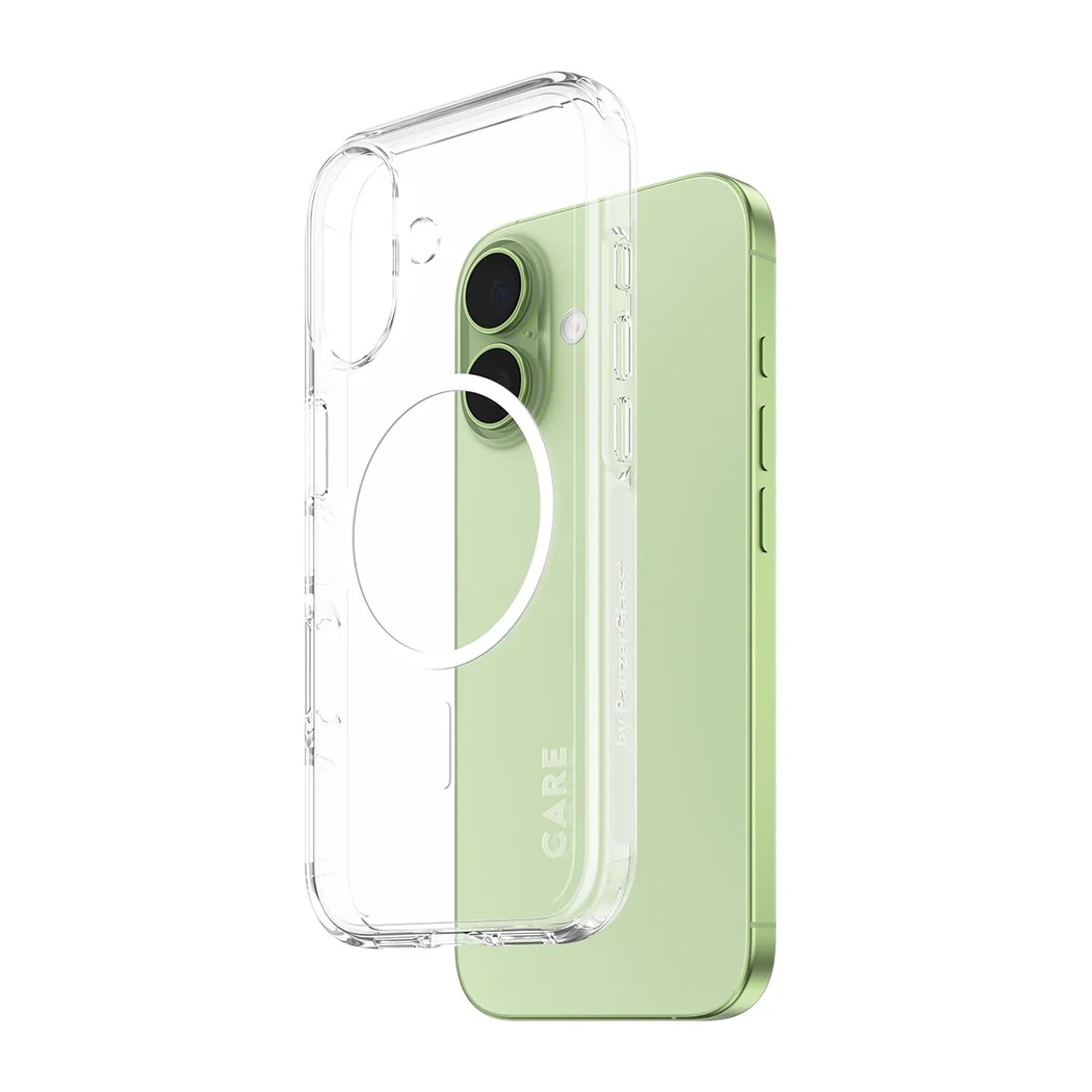 Pilt PanzerGlass Flagship Case | Back cover | Apple | iPhone 17 | Recycled plastic | Transparent | Urban Explorer w. White MagSafe