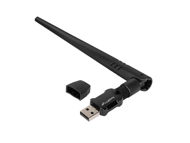 Pilt Lanberg USB Adapter Wireless Network Card NC-0900-WIE USB 2.0 Dual Band AX900 1X EXT Antenna