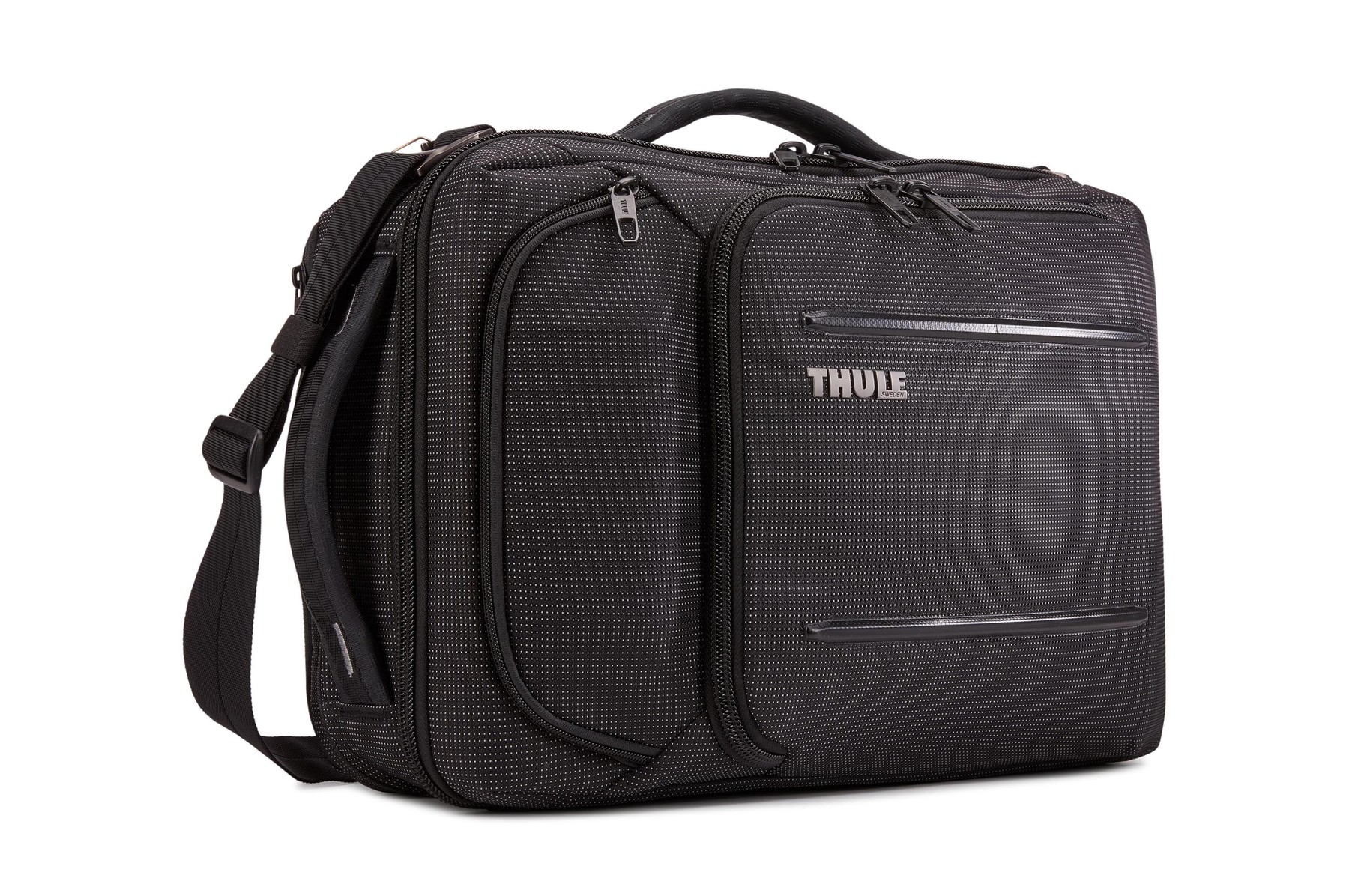 Pilt Thule | Fits up to size 15.6 " | Crossover 2 | C2CB-116 | Messenger - Briefcase/Backpack | Black | Shoulder strap