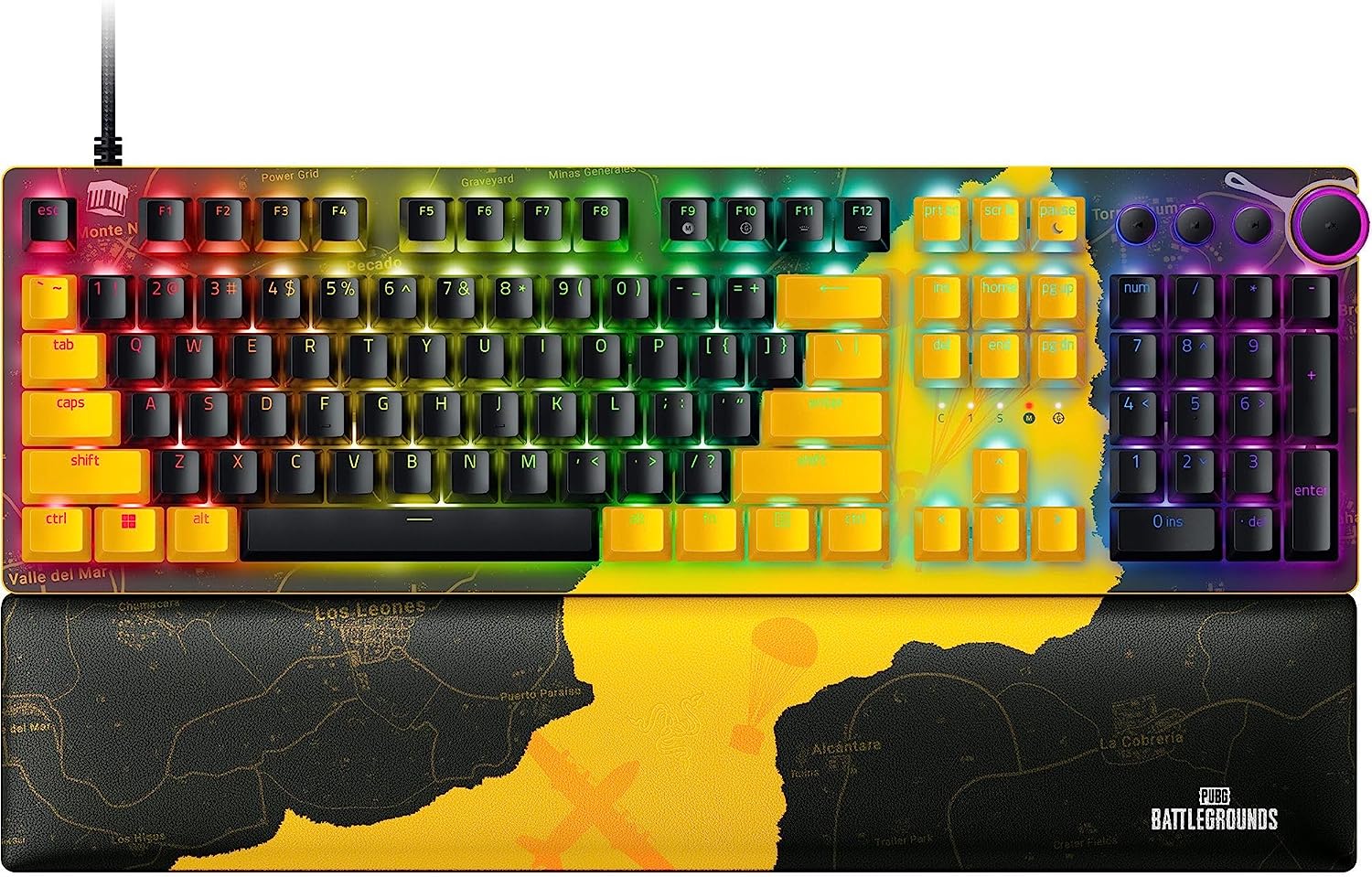 Pilt Razer | Huntsman V2 | Gaming keyboard | Optical | US | PUBG Edition | Wired | Linear Optical