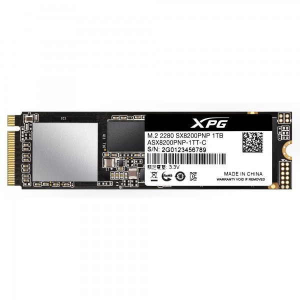 Pilt ADATA | XPG SX8200 Pro | 1000 GB | SSD interface M.2 NVME | Read speed 3500 MB/s | Write speed 3000 MB/s