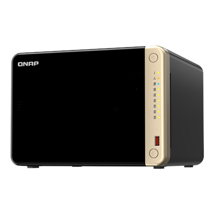 Pilt QNAP | 6-Bay desktop NAS | TS-664-8G | Intel Celeron | N5095 4-core | Processor frequency 2.9 GHz | 8 GB | DDR4