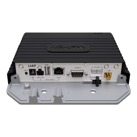 Pilt MikroTik LtAP LTE7 Kit | LtAP-2HnD&R11e-LTE7 | 802.11n | 10/100/1000 Mbit/s | Ethernet LAN (RJ-45) ports 1 | Mesh Support No | MU-MiMO Yes | No mobile broadband