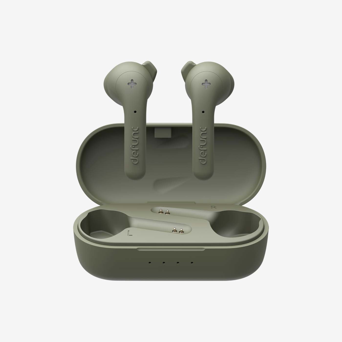 Pilt Defunc | Earbuds | True Basic | In-ear Built-in microphone | Bluetooth | Wireless | Green