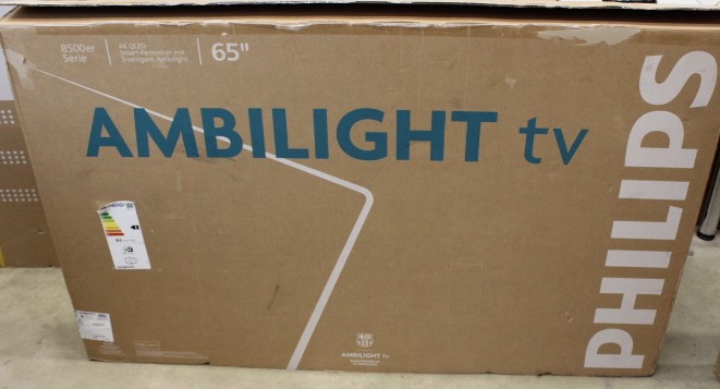 Pilt SALE OUT. Philips 65PUS8510/12 | 65 | Smart TV | TITAN OS | UHD | Black | REFURBISHED, SCRATCHES LEGS AND REMOVE CONTOL