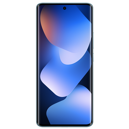 Pilt Xiaomi Redmi | Note 15 | Glacier Blue | 6.77 " | AMOLED | 1080 x 2392 pixels | Qualcomm | Internal RAM 6 GB | 128 GB | Dual SIM | 4G | 5G | Main camera resolution 108+8+2 MP | Secondary camera resolution 20 MP | Android | 15