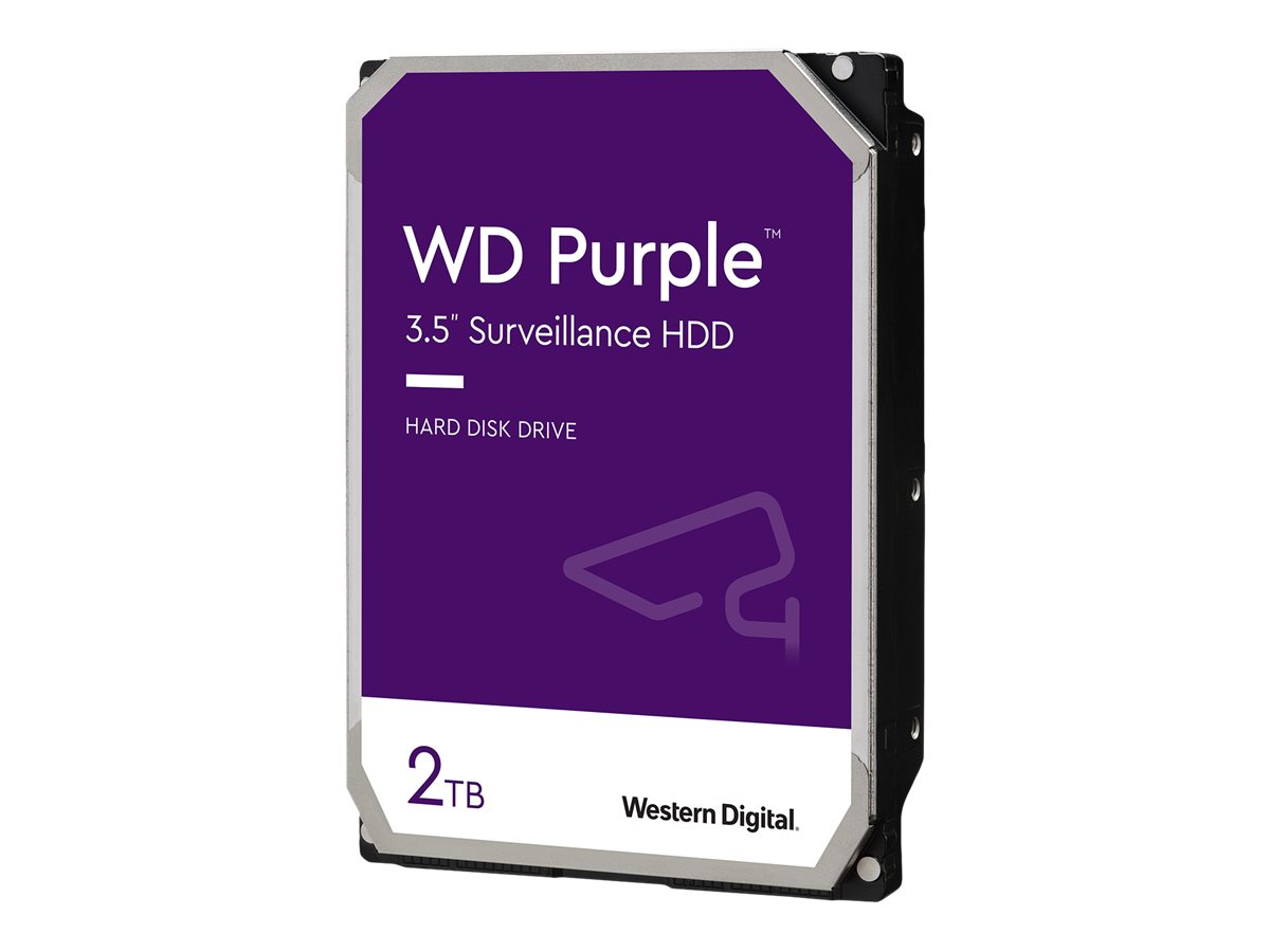 Pilt Western Digital | Hard Drive | Purple WD23PURZ | N/A RPM | 2000 GB