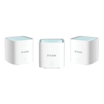 Pilt EAGLE PRO AI AX1500 Mesh System | M15-3 (3-pack) | 802.11ax | 1200+300  Mbit/s | 10/100/1000 Mbit/s | Ethernet LAN (RJ-45) ports 1 | Mesh Support Yes | MU-MiMO Yes | No mobile broadband | Antenna type 2 x 2.4G WLAN Internal Antenna, 2 x 5G WLAN Internal Antenna