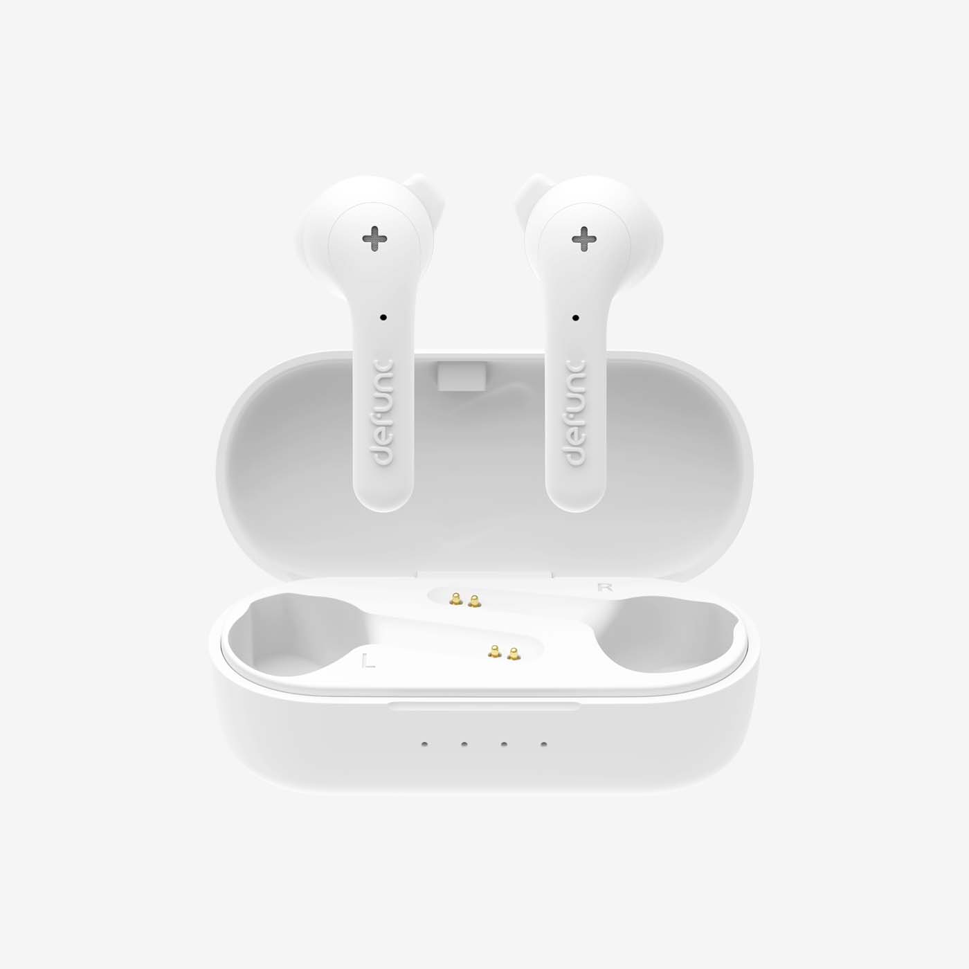 Pilt Defunc | Earbuds | True Basic | In-ear Built-in microphone | Bluetooth | Wireless | White