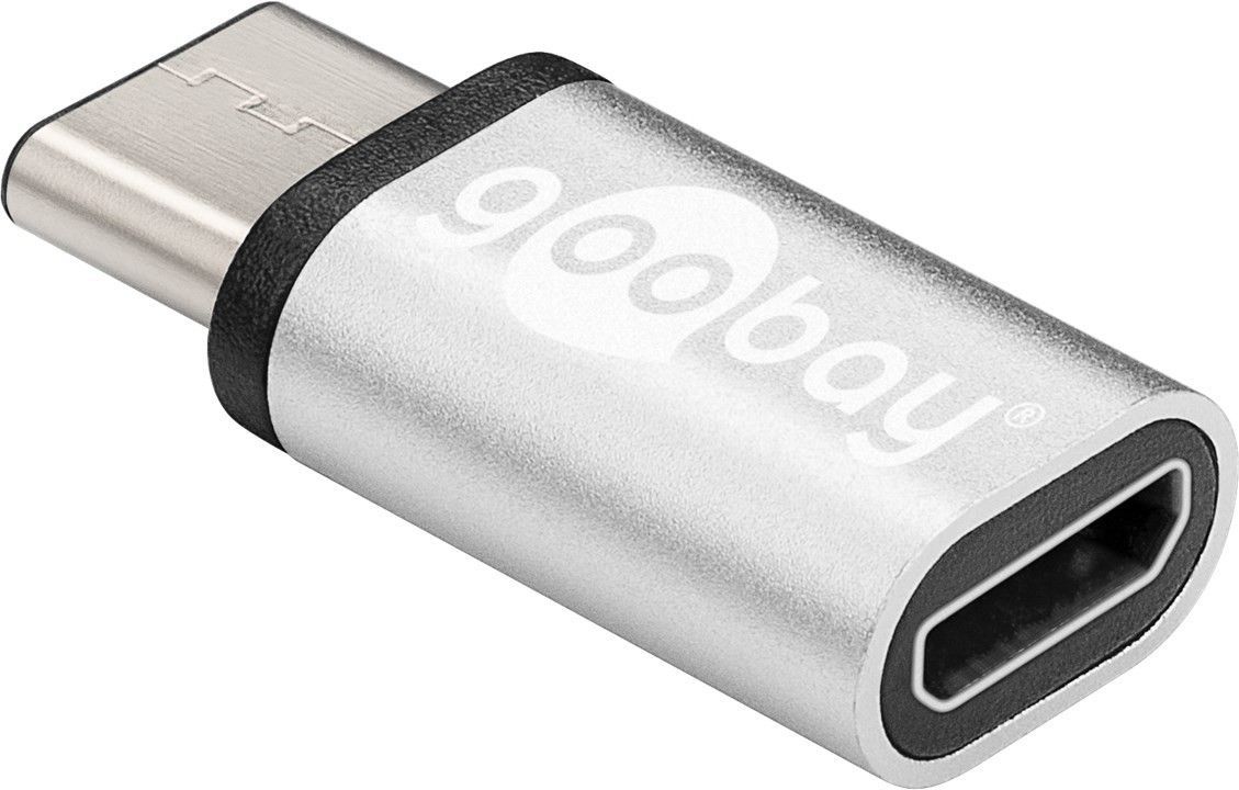 Pilt Goobay | USB-C to USB 2.0 Micro-B adapter | 56636 | USB Type-C | USB 2.0 Micro female (Type B)