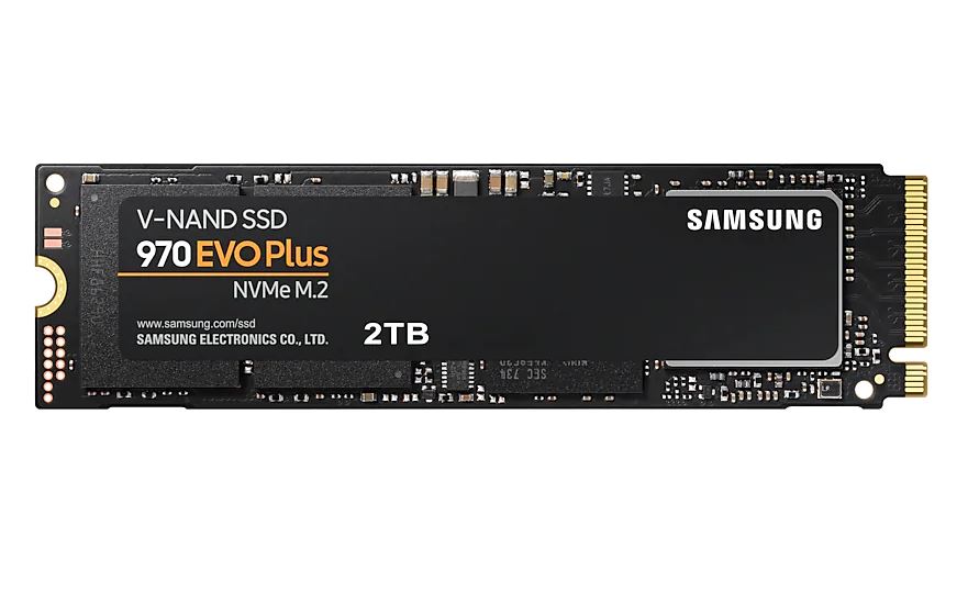 Pilt Samsung | 970 Evo Plus | 2000 GB | SSD interface M.2 NVME | Read speed 3500 MB/s | Write speed 3300 MB/s