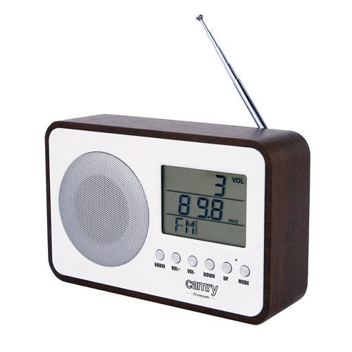 Pilt Camry | Digital Radio | CR 1153 | 5 W | White/woden